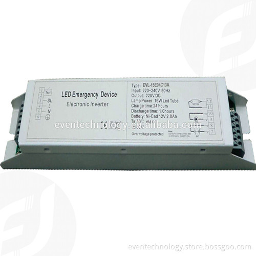 LED emergency module powered flood light and high temperature battery packs